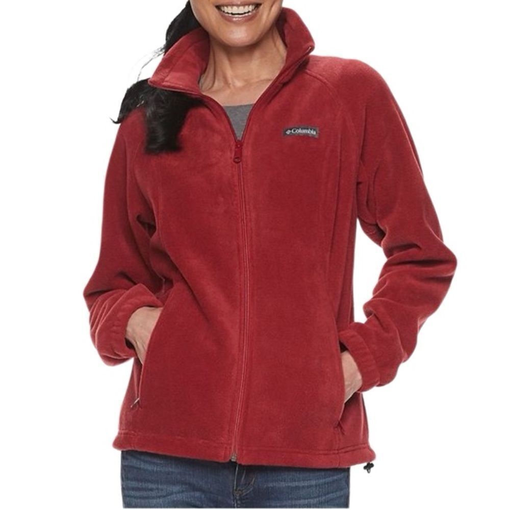 Columbia Benton Springs Zip-Front Fleece Jacket Size Small